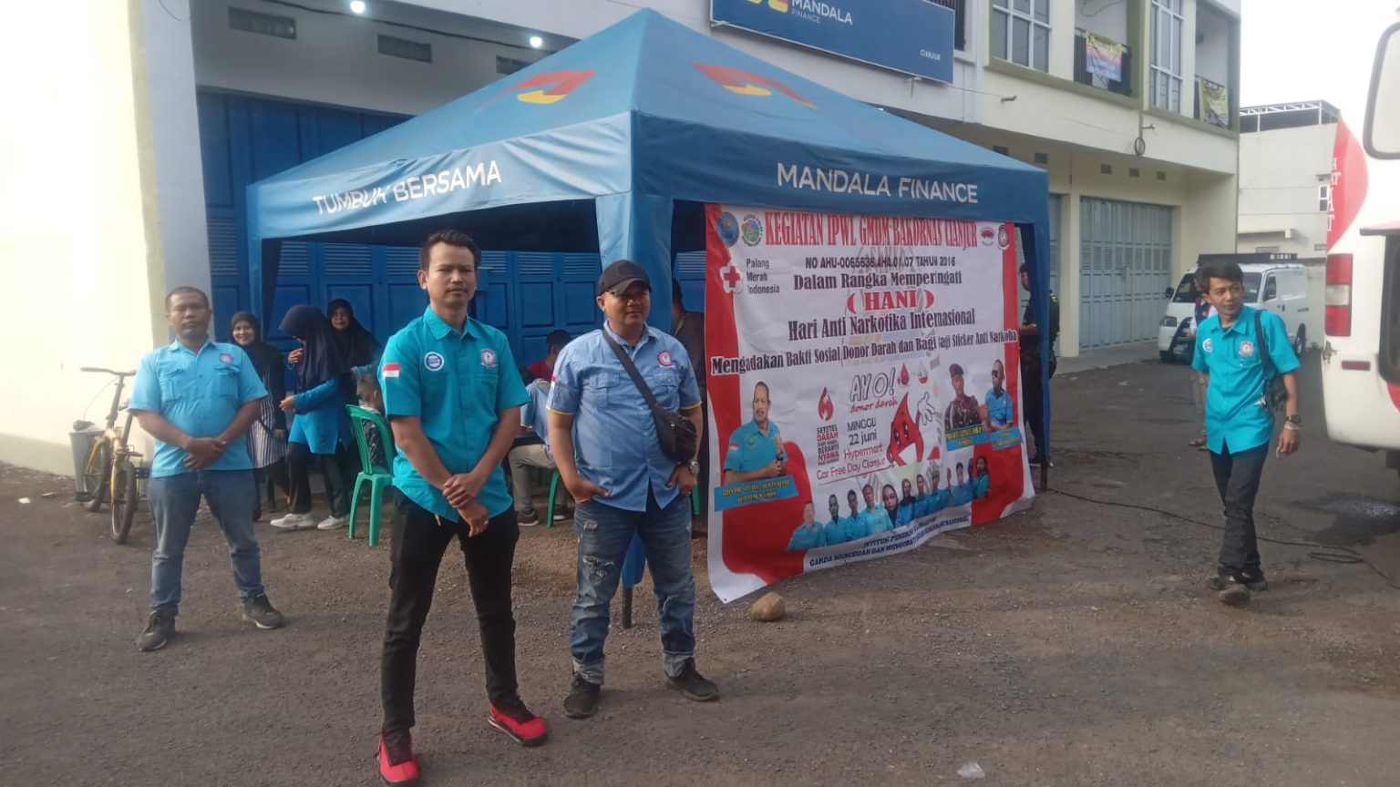 Aksi Nyata GMDM Cianjur Peringati HANI 2025: Donor Darah dan Semangat Perlawanan terhadap Narkoba Aksi Nyata GMDM Cianjur Peringati HANI 2025: Donor Darah dan Semangat Perlawanan terhadap Narkoba