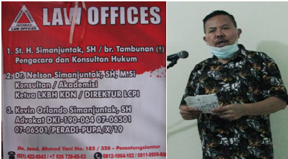 Dr. Nelson Simanjuntak SH, MSi Dan Masyarakat Berdiskusi Santai Mewujudkan Kegiatan Yang Positif Mendukung Program Pemerintah, Pertanian Dan Mengundang Minat Investor
