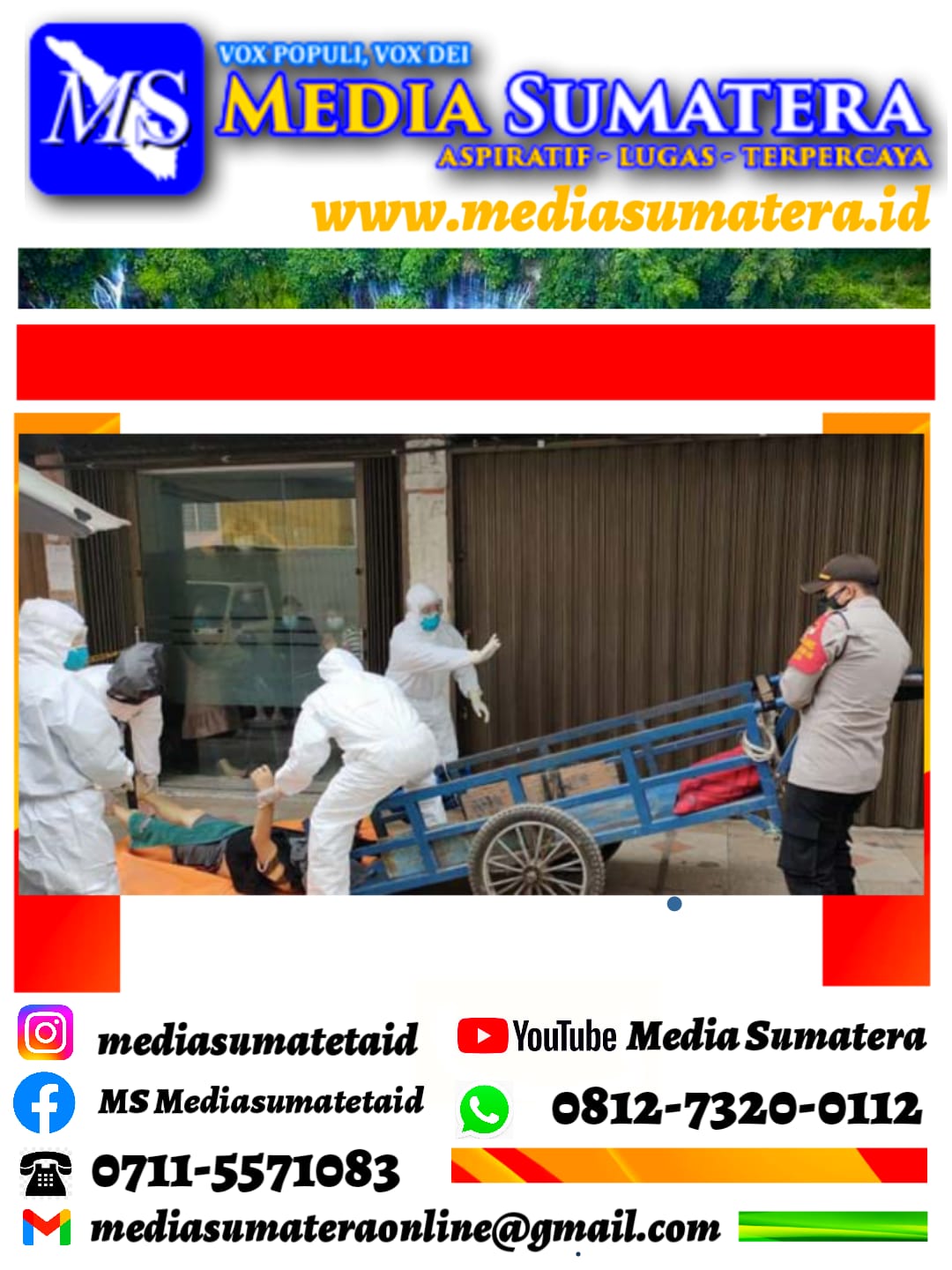 Mayat Ditemukan Warga Dipinggir Jalan, Diduga Meninggal Karena Covid Ternyata Kena Serangan Jantung