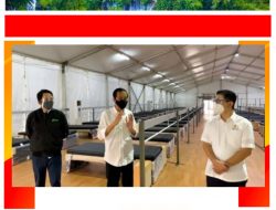 Presiden Jokowi Tinjau Langsung Rumah Oksigen Gotong Royong, Bisa Tampung 500 Pasien