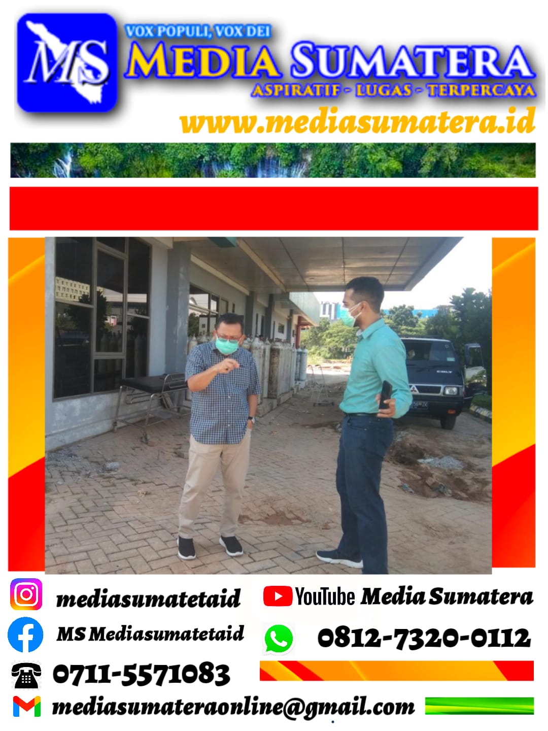 Kebutuhan Oksigen Seluruh Rumah Sakit di Sumsel Meningkat, Pemprov Diminta Jangan Supplai Oksigen Ke luar Provinsi