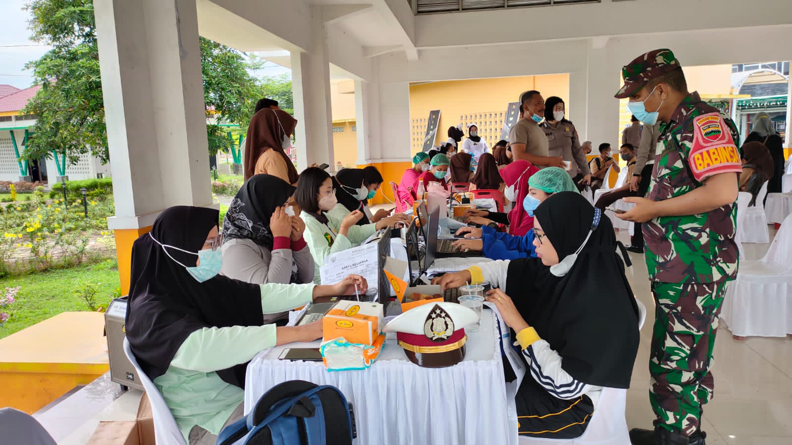 Polresta Deli Serdang Laksanakan Vaksinasi Massal, Akselerasi Serentak Se-Indonesia Polresta Deli Serdang Laksanakan Vaksinasi Massal, Akselerasi Serentak Se-Indonesia