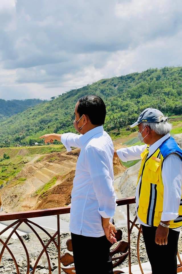 Presiden Jokowi Resmikan Bendungan Tugu dan Bendungan Gongseng di Jawa Timur
