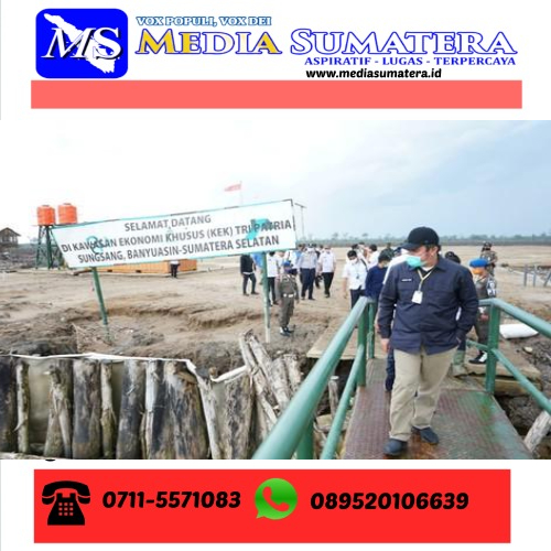 Groundbreaking Pelabuhan Tanjung Carat di Sumsel Terkendala Alih Fungsi Lahan Groundbreaking Pelabuhan Tanjung Carat di Sumsel Terkendala Alih Fungsi Lahan