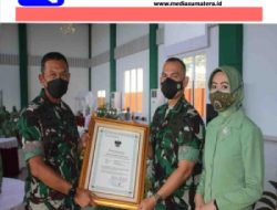 Sertijab dari Kolonel Inf Romas Herlandes Kepada Kolonel Inf Faisol Izuddin Karimi