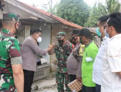 Wakapolresta Deli Serdang Monitoring Pelaksanaan Vaksinasi Di Kecamatan Pantai Labu