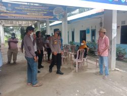 Kapolresta Deli Serdang Tinjau Pelaksanaan Vaksinasi Massal Di Kecamatan Pantai Labu