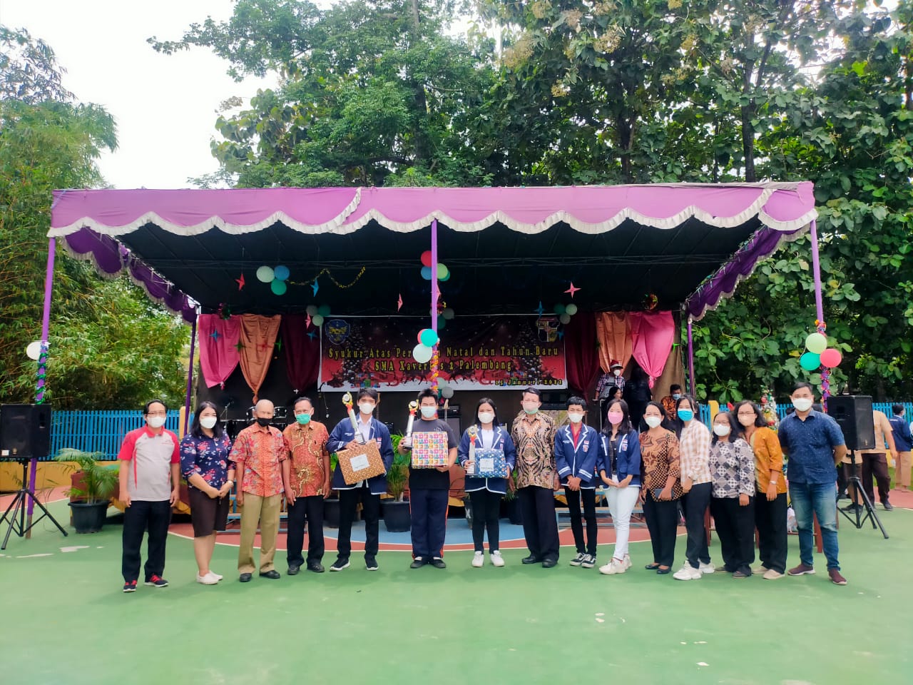 PENSI SMP Santo Louis dan SMA Xaverius 2 Palembang