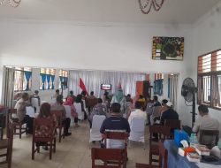 Kapolresta Deli Serdang Ikuti Zoom Meeting Dengan Kapolri Di SMP Neg 1 Beringin