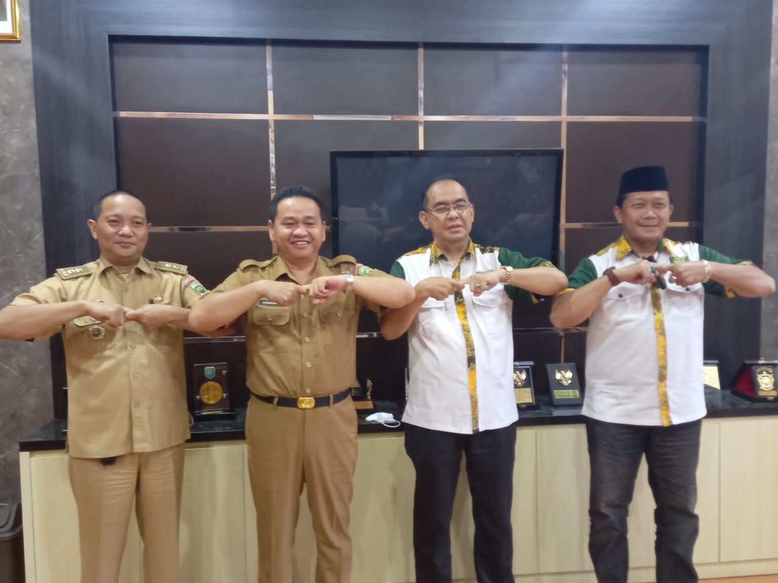 Audiensi ke Kaban Kesbangpol Sumsel, TP Sriwijaya Siap Bersinergi dengan Pemprov Sumsel