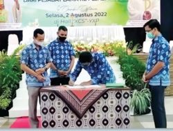 Pelantikan dan Serah Terima Jabatan KS/WKS Sekolah Xaverius Yayasan Xaverius Palembang (YXP) Serta Pelaksana Bidang Kantor Pusat Yayasan Xaverius Palembang