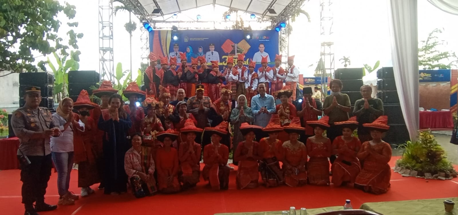 Wakapolresta Deli Serdang Hadiri Penutupan Kegiatan Event Kebudayaan Festival Pancur Gading Situs Benteng Putri Hijau