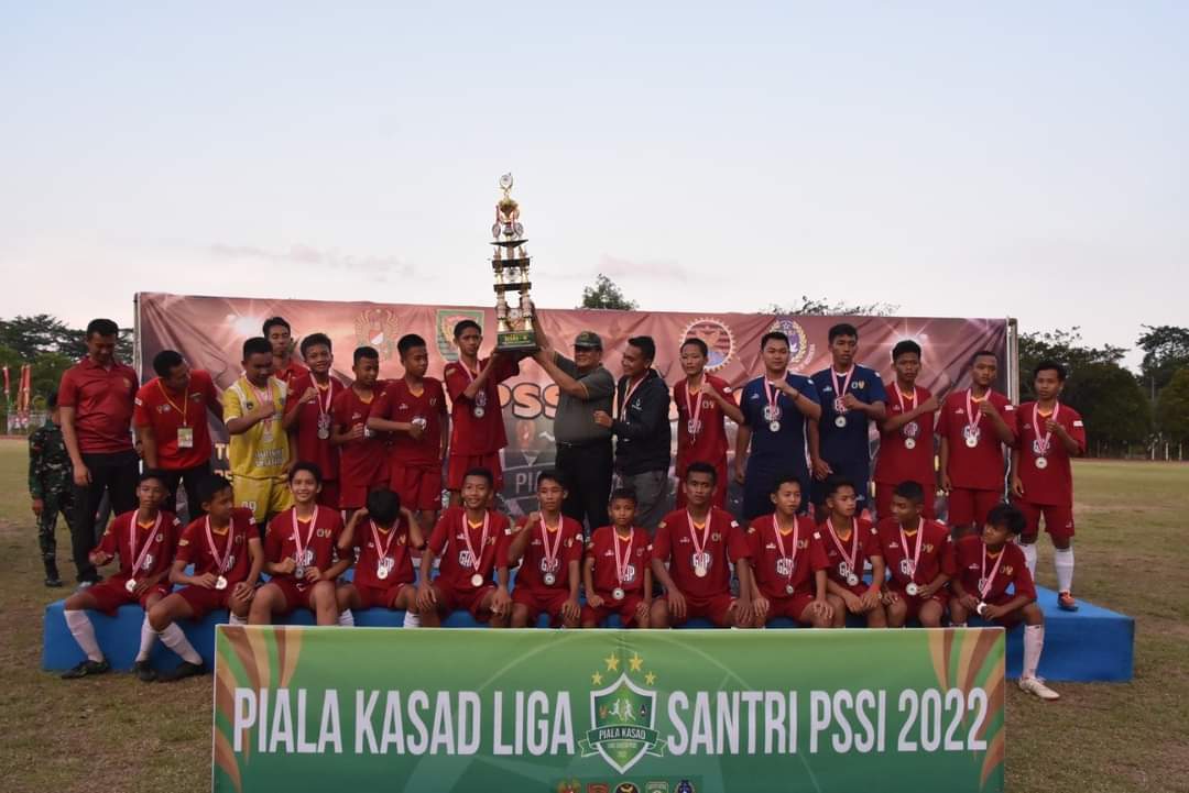 Tim Raudhatul Ulum Juara Liga Santri Piala KASAD Tingkat Prov Sumsel