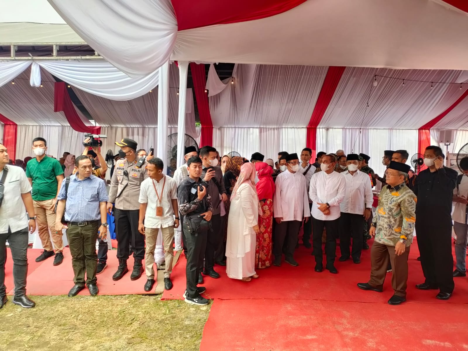 Personil Polsek Percut Sei Tuan Pam Kunker Ketua Mahkamah Agung RI