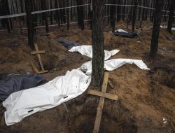 Presiden Ukraina: Situs Pemakaman Berisi Korban Penyiksaan