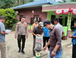 Polsek Pantai Labu Giat Hari Kebersihan Dunia