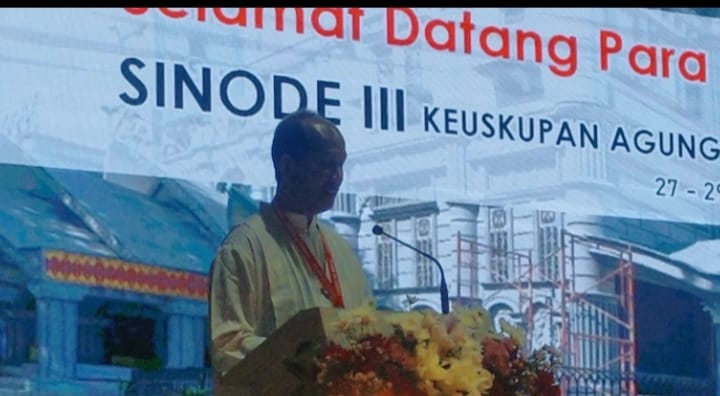 Asisten I Bidang Kesra Provinsi Sumsel Buka SINODE III Keuskupan Agung Palembang