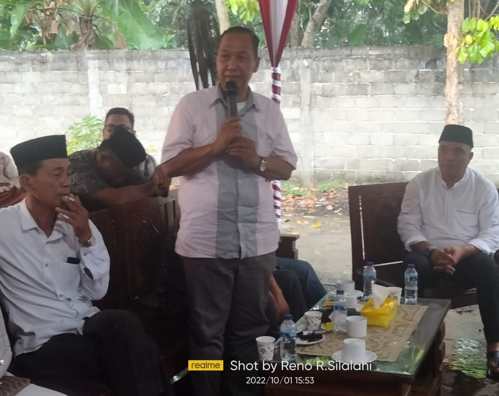 CAMAT TANJUNG RAJA, MERESMIKAN KOMUNITAS KAMI BERSAMA SRIWIJAYA ( KABESRI )