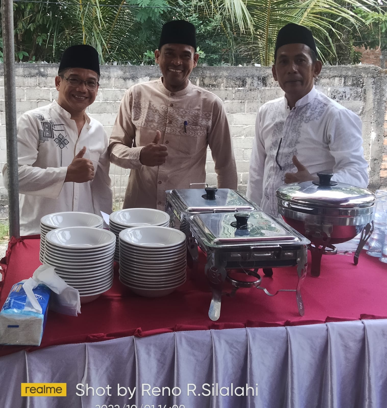 CAMAT TANJUNG RAJA, MERESMIKAN KOMUNITAS KAMI BERSAMA SRIWIJAYA ( KABESRI )