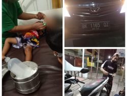 Anak Balita 2 Tahun Bersama Ibunya Terseret Mobil Diduga Milik Oknum Aparat