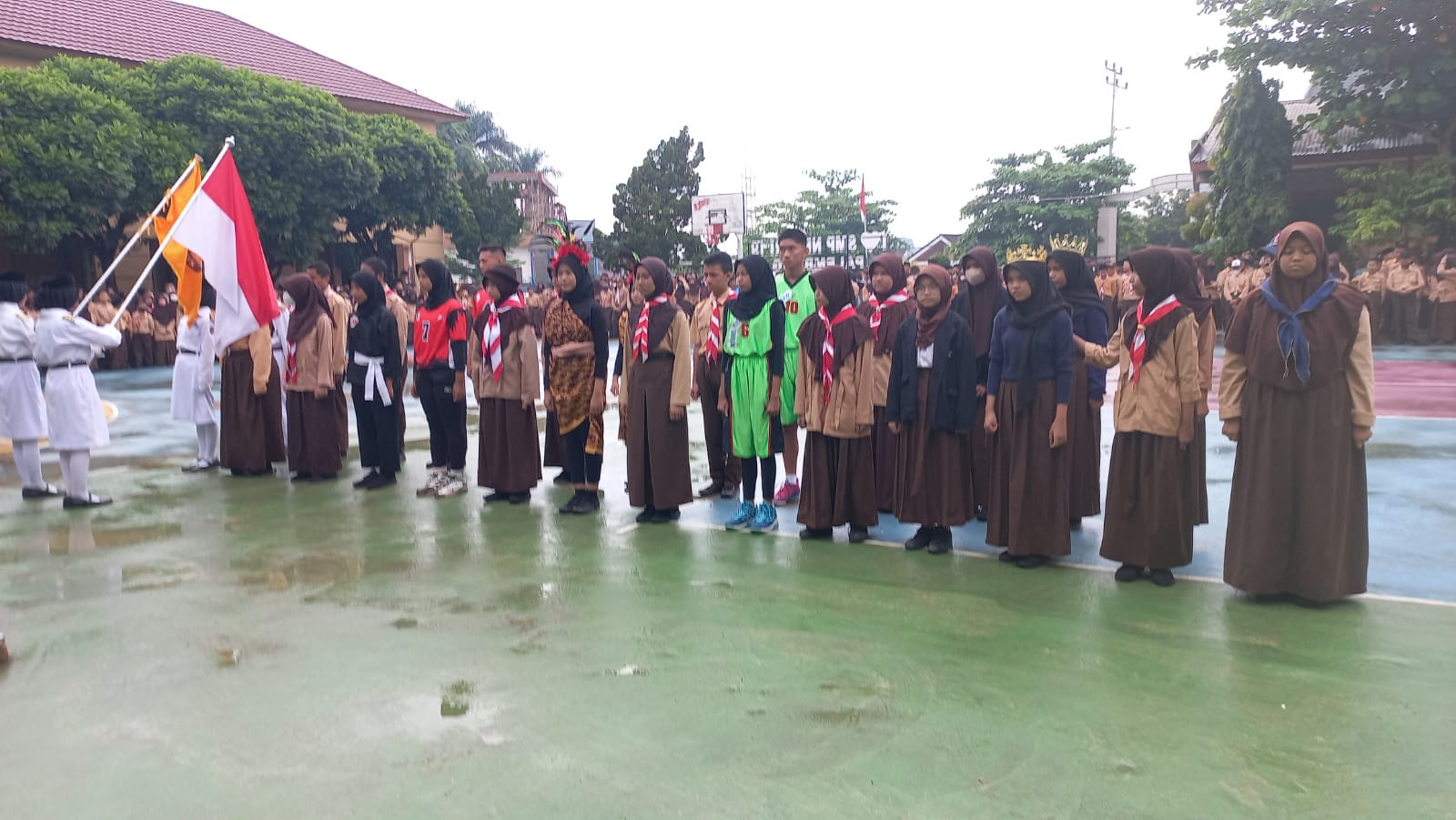 Pengukuhan Pengurus Ketua OSIS SMP Negeri 19 Kota Palembang Pengukuhan Pengurus Ketua OSIS SMP Negeri 19 Kota Palembang
