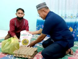 Sat Intelkam Polresta Deli Serdang Bagikan Bansos Kepada Masyarakat