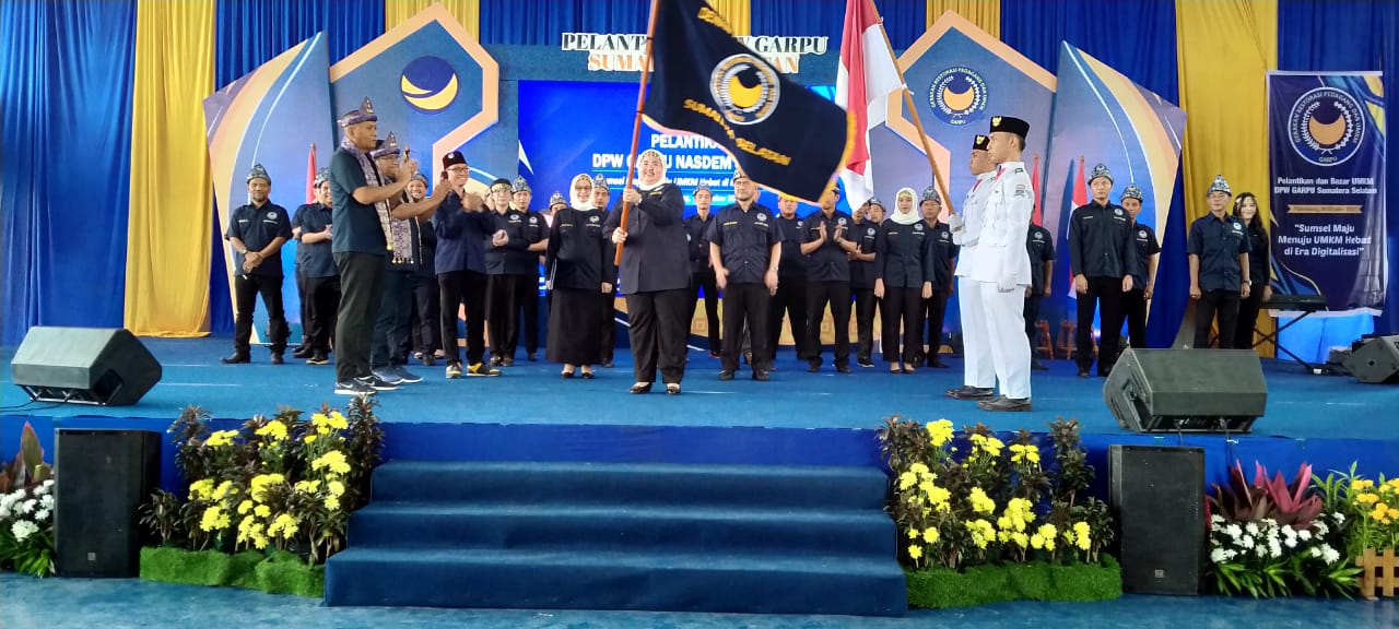 Gubernur Herman Deru, Pietra Paloh Lantik Pengurus DPW GARPU Sumsel Gubernur Herman Deru, Pietra Paloh Lantik Pengurus DPW GARPU Sumsel