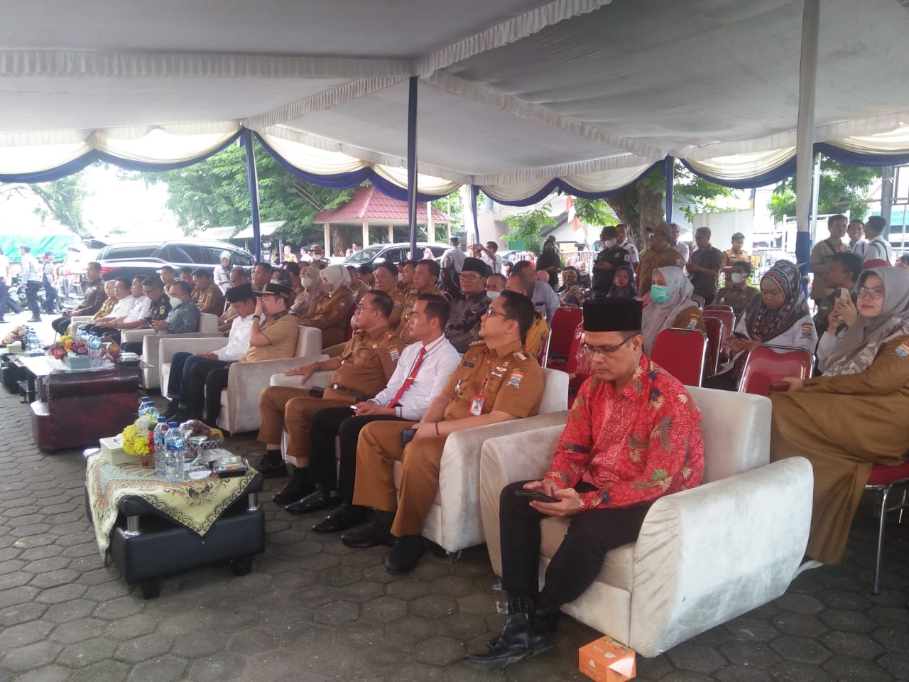 Camat Sako Amiruddin Dukung Pemkot dan Disperindag Kota Palembang Operasi Beras Murah