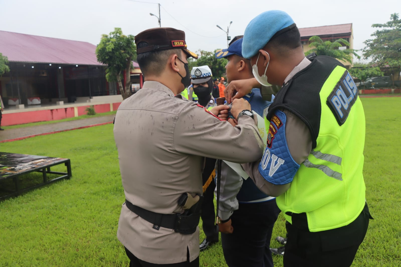 Kapolresta Deli Serdang Gelar Apel Pasukan Ops Lilin Toba 2022