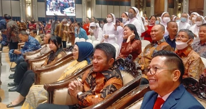 Natal Oikumene Sumatera Selatan dihadiri Gubernur,DPRD,FKUB,TNI dan Polri.