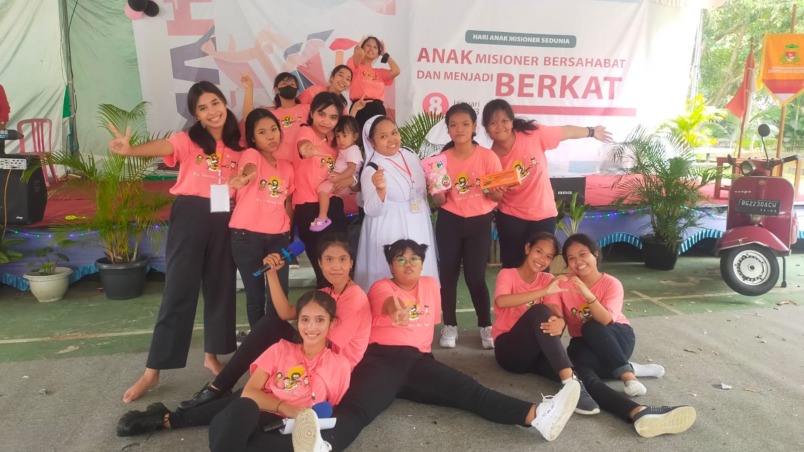 Bersahabat Terlibat Menjadi Berkat di Hari Misioner Sedunia Anak-nak Dekanat I KaPal