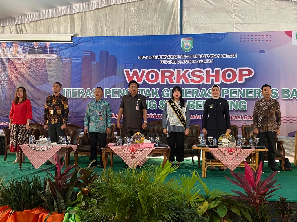 Workshop Bersama Duta Literasi, OJK Regional 7 Sumbagsel Dan Dinas Pendidikan Provinsi Sumatera Selatan Dengan Tema "Raih Prestasi Dengan Literasi"
