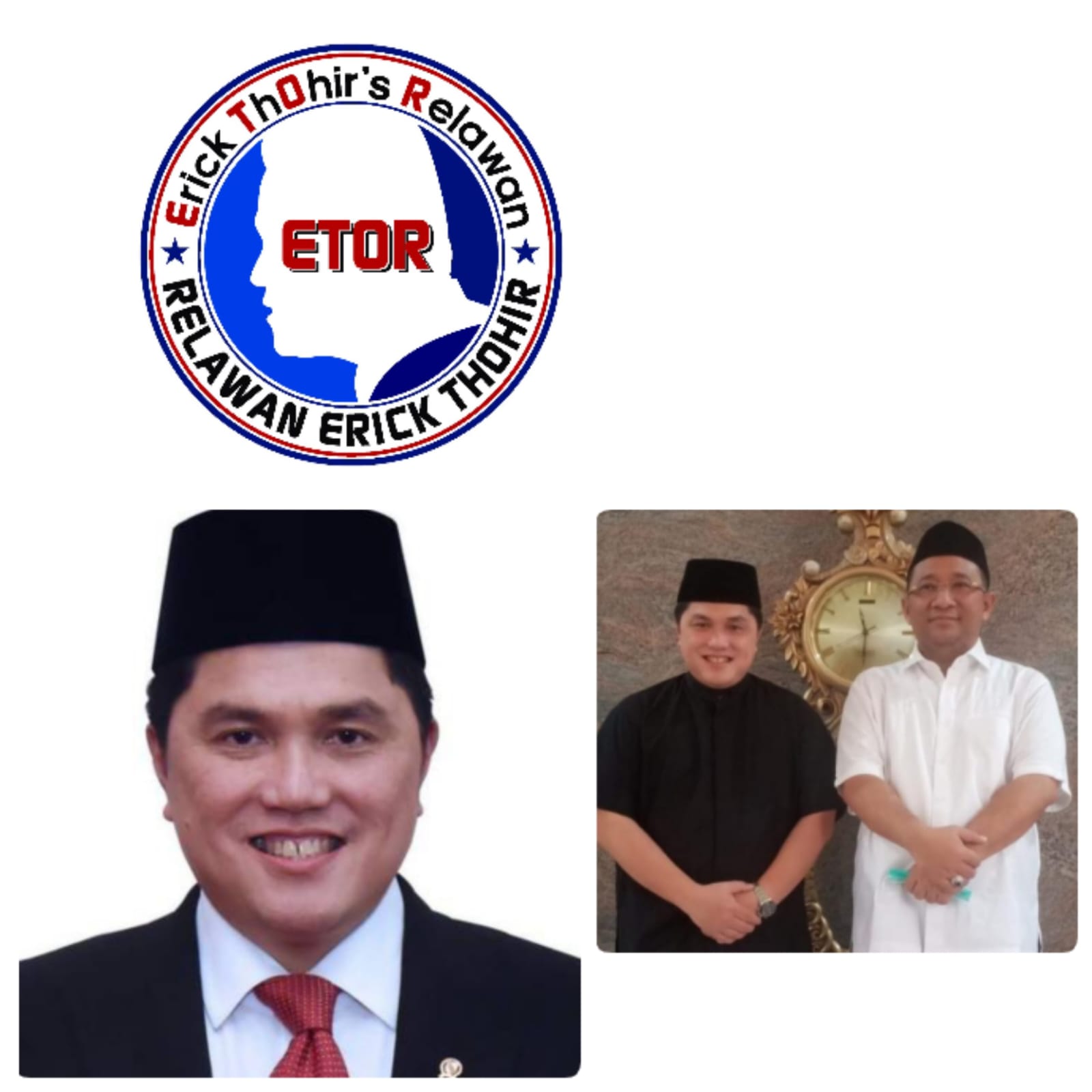 Edy Torana: Erick Thohir Layak Maju Capres 2024, Ketum PAN di Binjai Kenalkan 'ET Calon Presiden Kita'