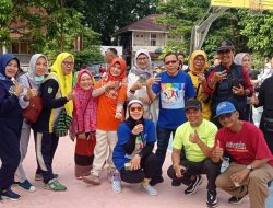 Senam Sehat Lintas Angkatan Alumni SMA 3 Palembang Sukses
