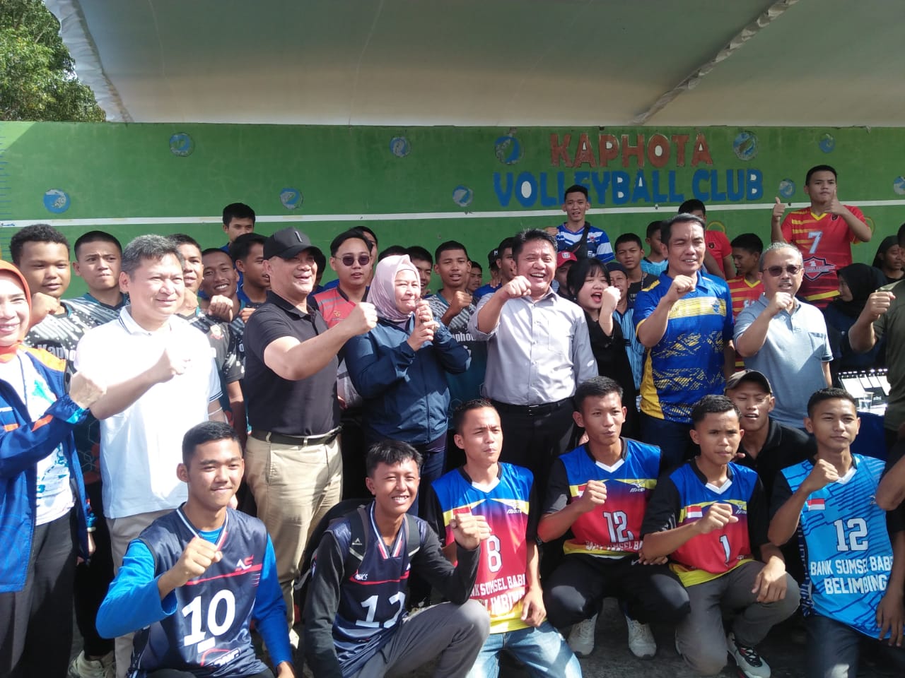 Liga Bola Voli Terbesar di Sumsel Piala H.Fauzi Amro