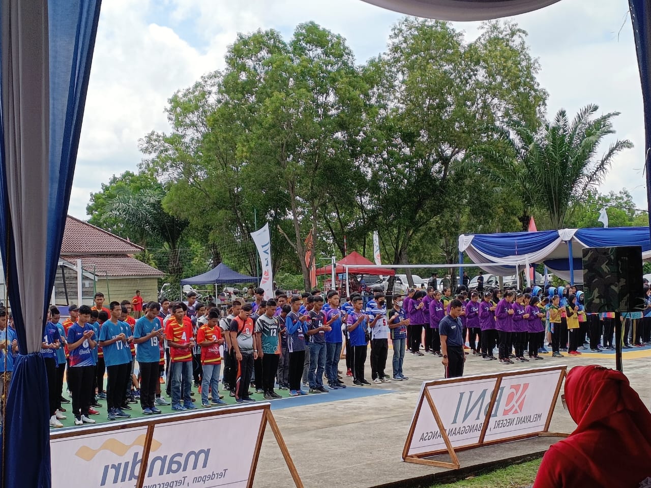 Liga Bola Voli Terbesar di Sumsel Piala H.Fauzi Amro