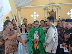 Bekerjasama Membangun Dinamika Hidup Beriman di Kabupaten OKI Sumsel melalui Lembaga Pesparani