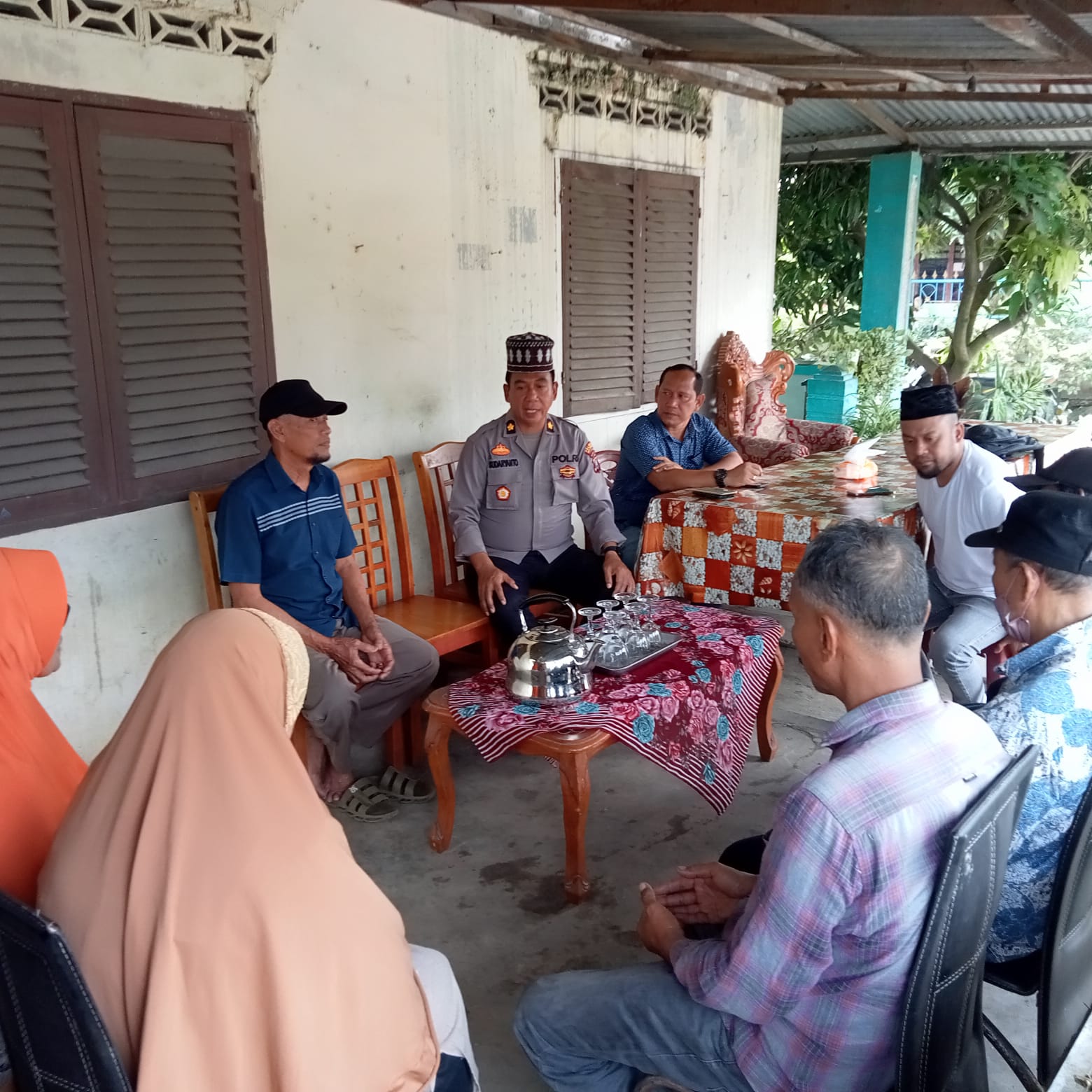 Polresta Deli Serdang Gelar Juma't Curhat Bersama warga