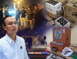 Ops Pekat Toba, Polresta Deli Serdang Amankan Premanisme, Sita Miras Serta Mesin Judi