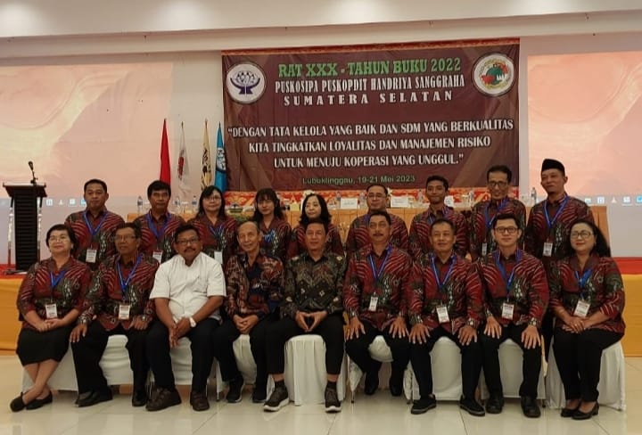 RAT Puskosipa PHS Sumsel Tingkatkan Loyalitas dan Manajemen Risiko untuk menuju Koperasi Yang Unggul