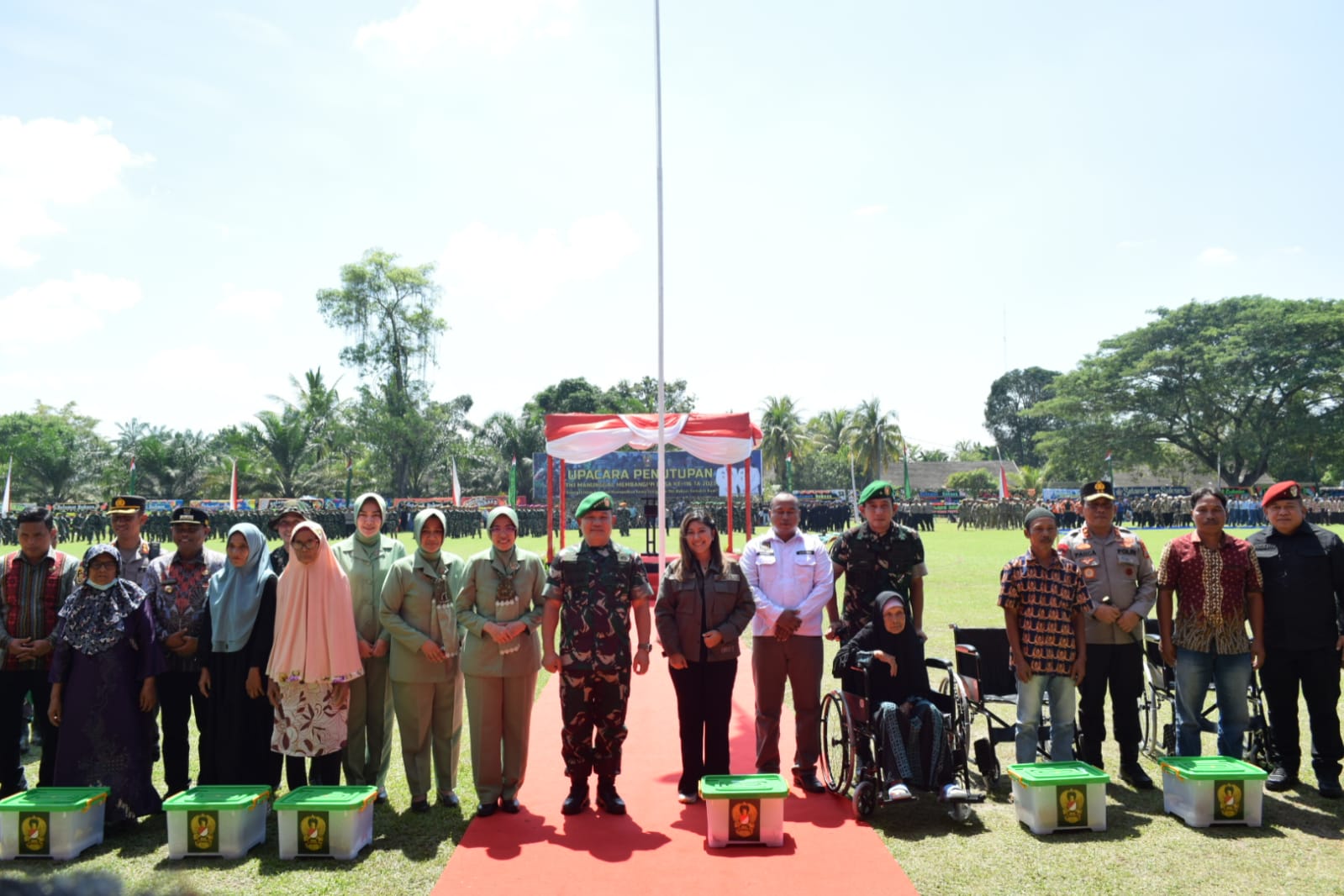 Kasad Tutup TMMD Ke-116 TA 2023 Di Wilayah Kodim 0204/DS