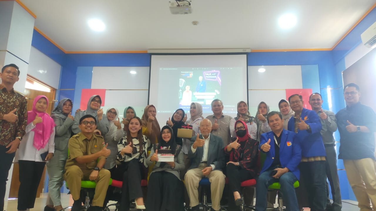 Talk Show With Profesor Waspodo“ Think Globally Act Locally” Universitas Bina Darma