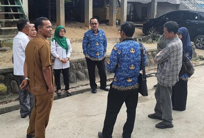 Monitoring dan Evaluasi DD Tahap I tahun 2023 oleh Kadis PMPD Ogan Ilir