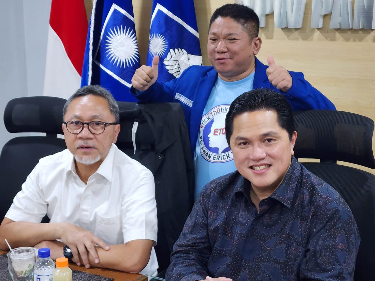 Politikus PAN Gus Din: Pertemuan Ganjar - Erick Adalah Komunikasi Politik Yang Positif Menuju Pilpres 2024