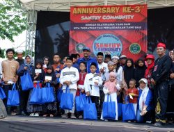 Bacaleg PAN DPR RI Dapil Jabar IV Ari Pribadi Setiadarma Hadiri Milad ke 3 Komunitas Santuy
