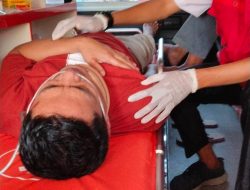 Rombongan Pengurus KONI OI Kecelakaan di Jalan Tol Indra Prabu