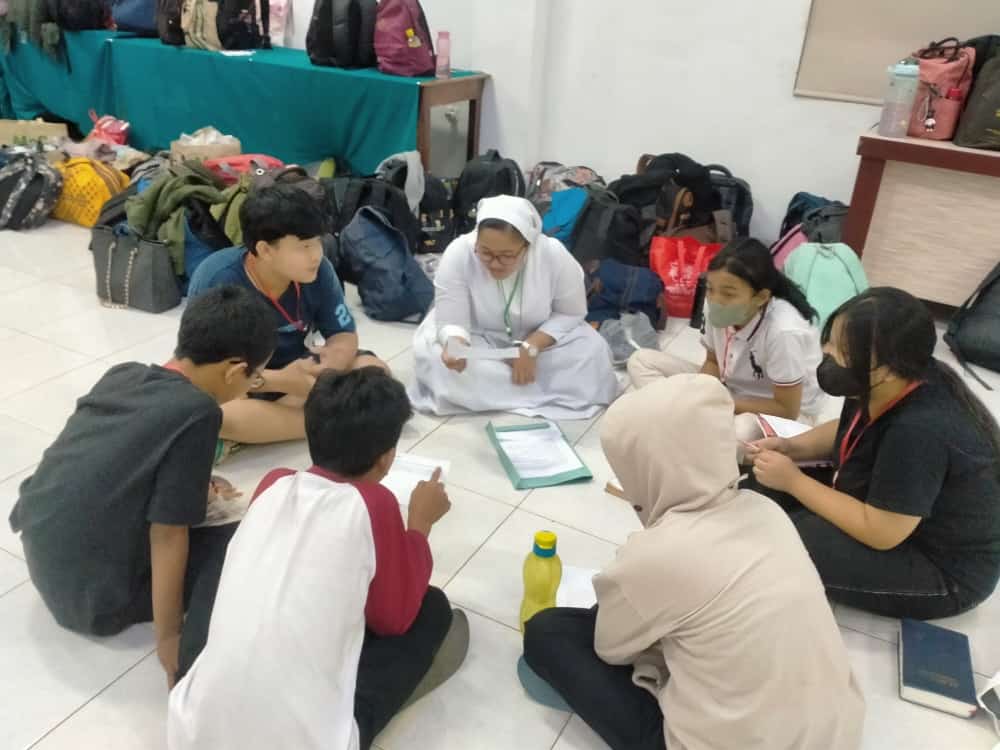 Bible Camp BKSN Remaka Santo Yoseph Palembang,: Allah Sumber Kasih dan Keselamatan