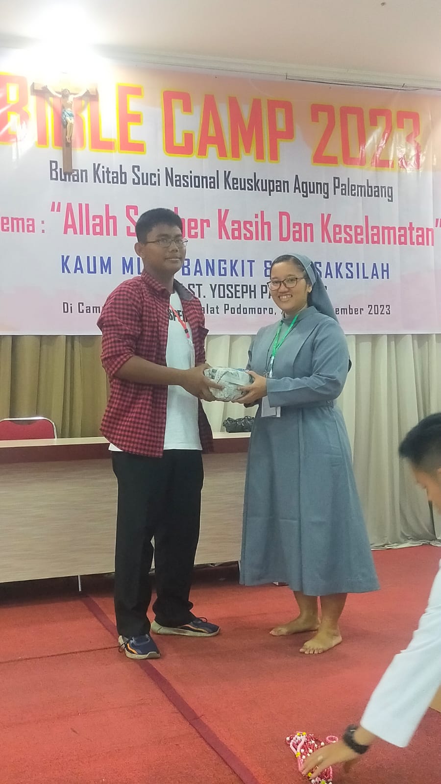 Bible Camp BKSN Remaka Santo Yoseph Palembang,: Allah Sumber Kasih dan Keselamatan