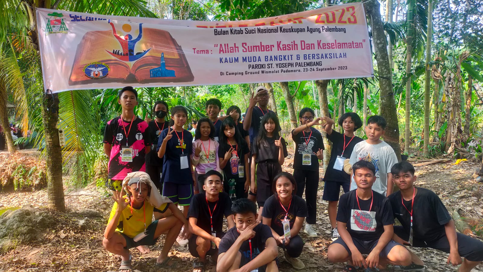 Bible Camp BKSN Remaka Santo Yoseph Palembang,: Allah Sumber Kasih dan Keselamatan