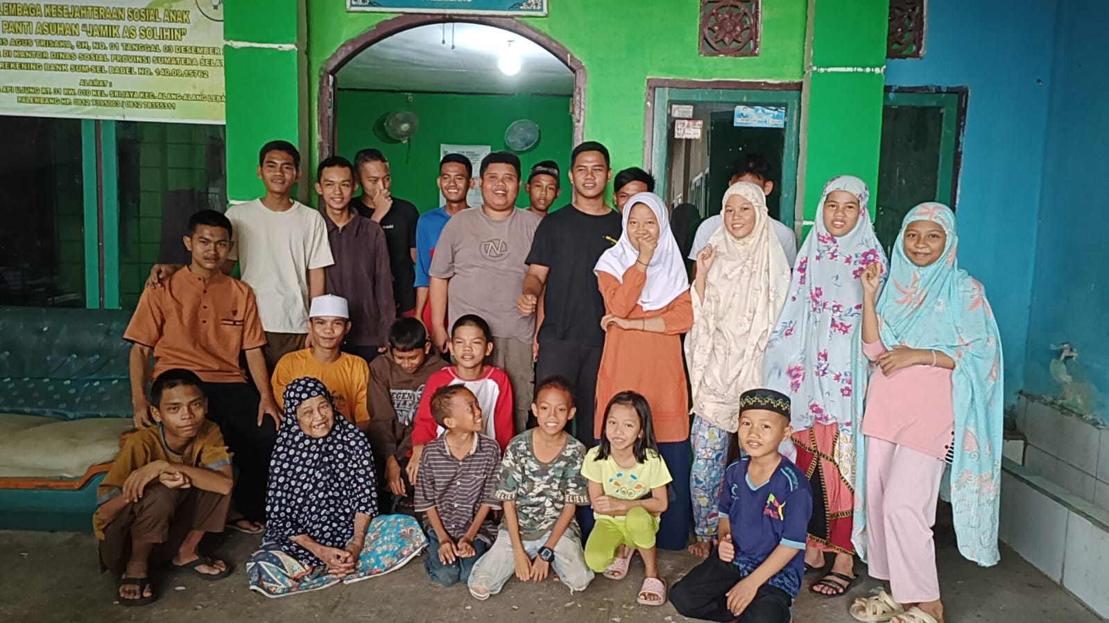 Panti Asuhan Jamik As-Solihin Palembang Selama 7 tahun Tidak Ada Bantuan dari Dinas Sosial